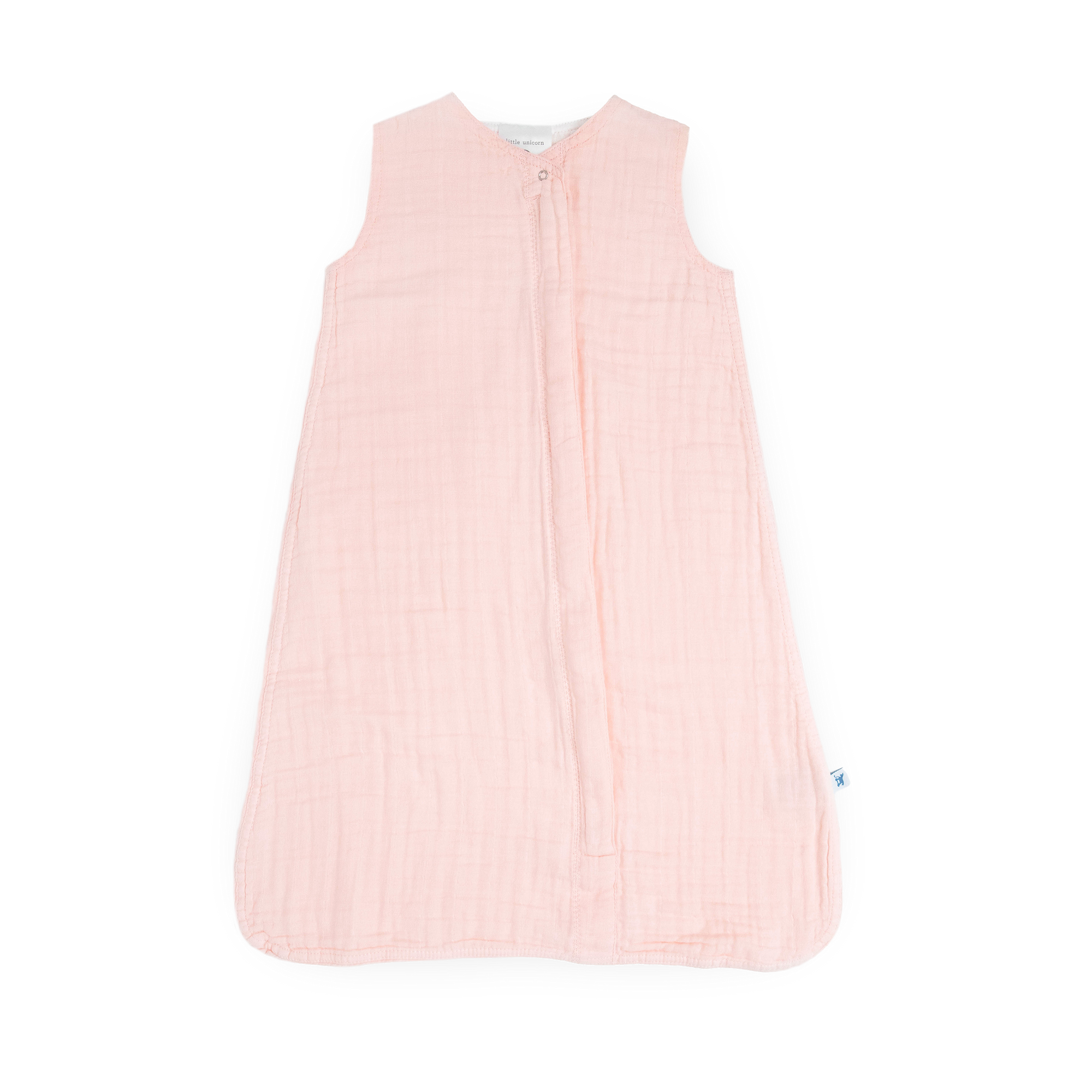 Cotton Muslin Sleep Bag - Light Pink